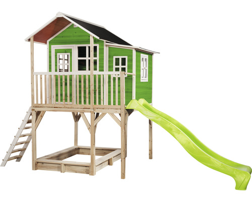 EXIT Loft 750 houten speelhuis groen