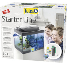 TETRA Aquarium set Starter Line kunststof zwart LED 30 L, 41x30x25 cm