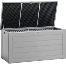 HOME & GARDEN Opbergbox Aik kunststof grijs 680 L