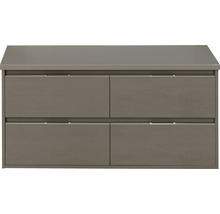 SANOX Badkamermeubelset Porto met wastafelblad 55x120x50 cm cubanit grey