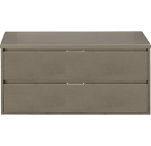 SANOX Badkamermeubelset Porto met wastafelblad 55x120x50 cm cubanit grey