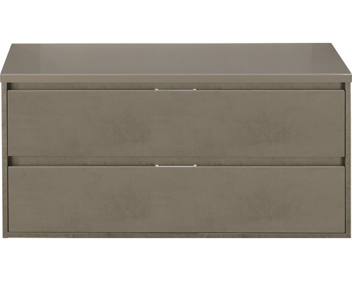 SANOX Badkamermeubelset Porto met wastafelblad 55x120x50 cm cubanit grey