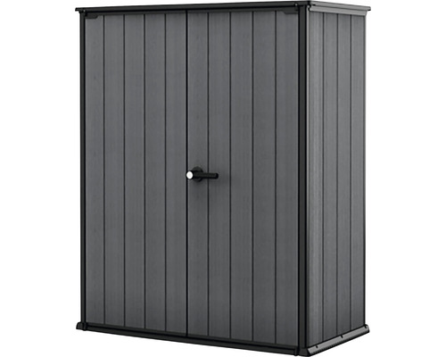 KETER Tuinkast Cortina Alto kunststof grijs 140 x 73,6 x 170,4 cm