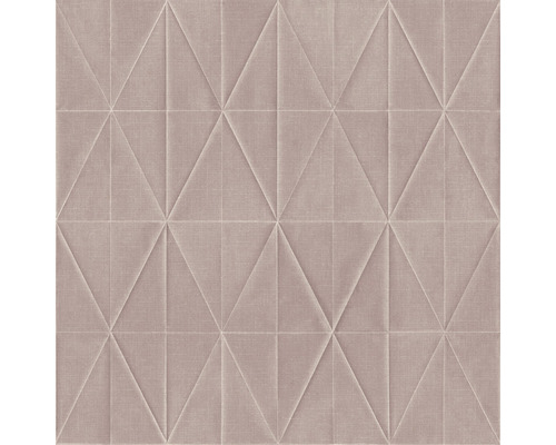 ESTAHOME Vliesbehang 148709 Blush origami motief zalmroze