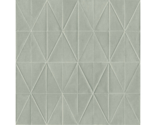 ESTAHOME Vliesbehang 148708 Blush origami motief lichtgrijs