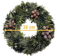 Decoratieve deurkrans met een diameter van 30 cm