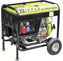 Zipper ZI-STE6700DH generator met wielen
