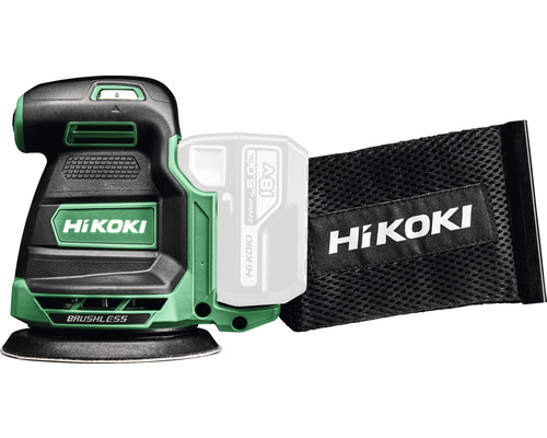 Hikoki excentrische schuurmachine met stofzak