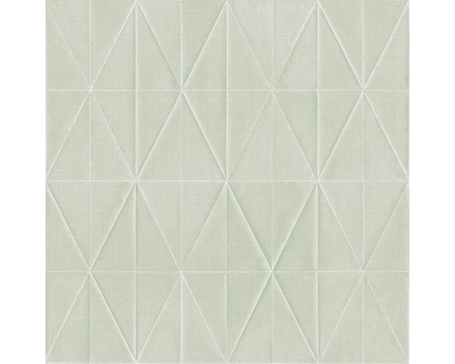 ESTAHOME Vliesbehang 148713 Blush origami motief celadon groen