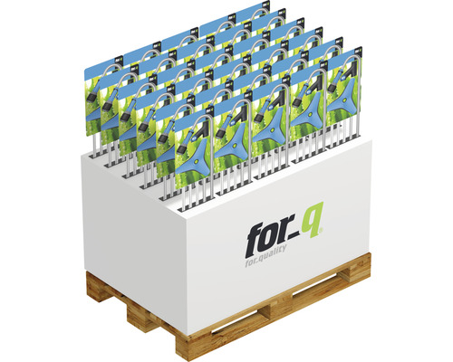 Pallet met for_q tuinsproeiers en gazonsproeiers