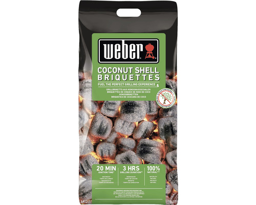 WEBER® Kokosbriketten 4 kg WEBER® Kokosbriketten 4 kg
