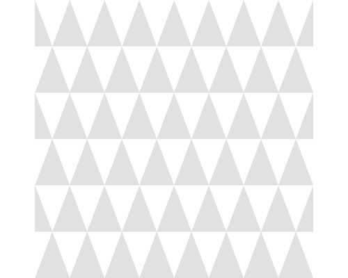 ESTAHOME Vliesbehang 128842 Little Bandits geometrische driehoeken grijs/wit