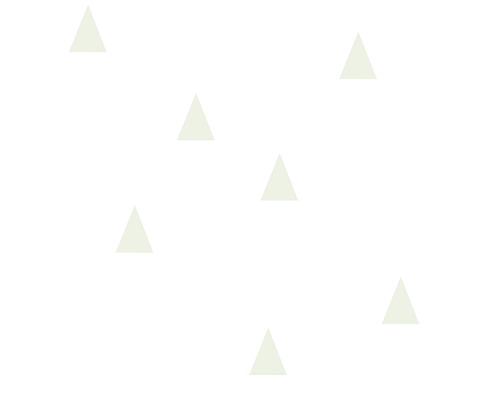 ESTAHOME Vliesbehang 128868 Little Bandits grafische driehoekjes groen/wit