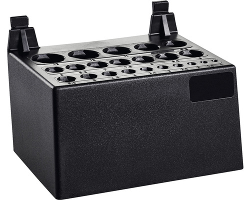 INDUSTRIAL Houder voor boren 92x64x62 mm zwart INDUSTRIAL Houder voor boren 92x64x62 mm zwart
