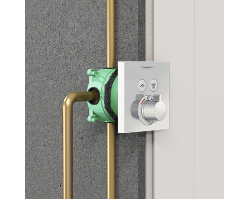 Inbouwthermostaat met kraan voor de douche