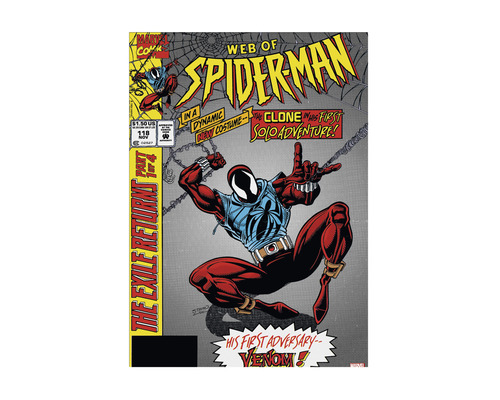 MARVEL Schilderij canvas Web of Spider-man 50x70 cm