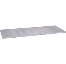 Overzicht van een aluminium plaat
