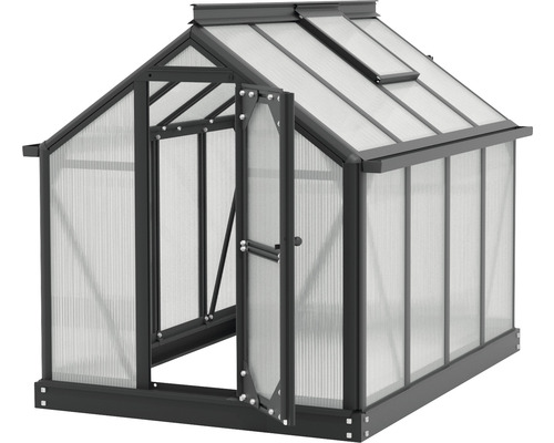 Kas met openstaande deur en dakraam