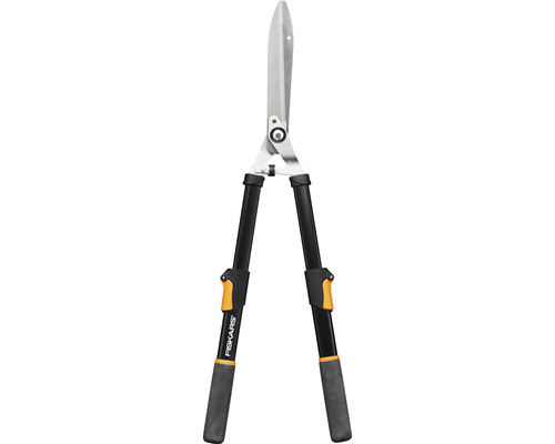Heggenschaar met stalen messen en kunststof handgrepen
