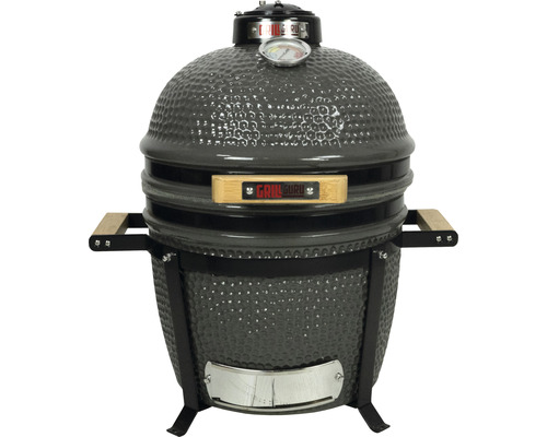 GRILL GURU Kamado Original Compact grijs Ø 33 cm GRILL GURU Kamado Original Compact grijs Ø 33 cm
