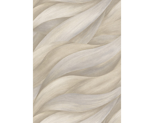 ERISMANN Vliesbehang 10257-02 Casual Chic abstract beige Behang met abstract golfpatroon voor wanddecoratie