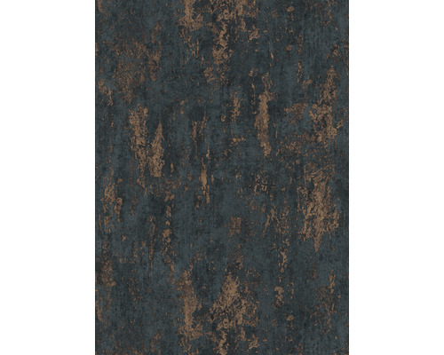 ERISMANN Vliesbehang 10273-44 Casual Chic steenoptiek donkerblauw Behang met roestlook structuur