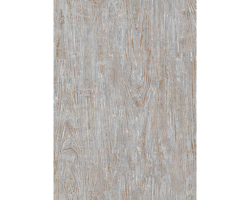 ERISMANN Vliesbehang 10307-10 Focus houtoptiek grijs Behang met houten structuur