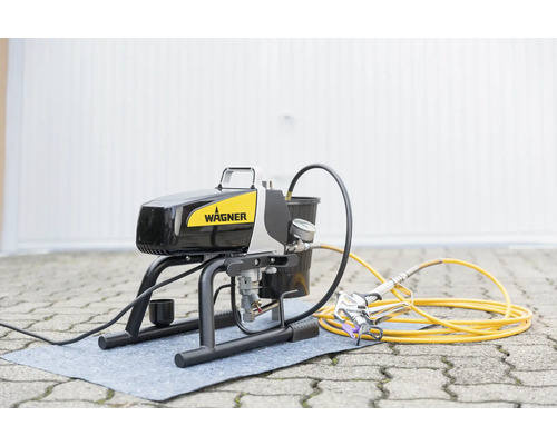 Wagner verfspuitsysteem met verfspuitpistool en slang