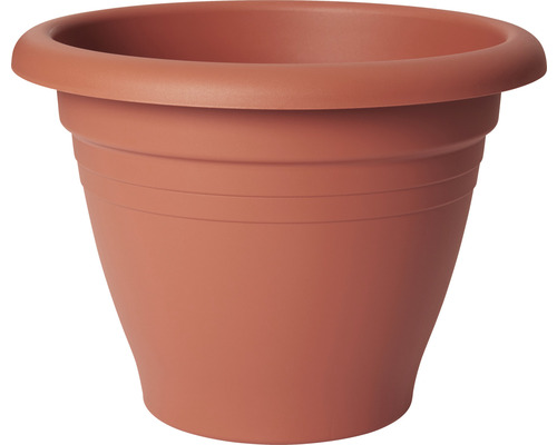 EASYDAY Bloempot Easyday Chill Campana Kunststof bruin Ø 29,5 cm H 21,8 cm