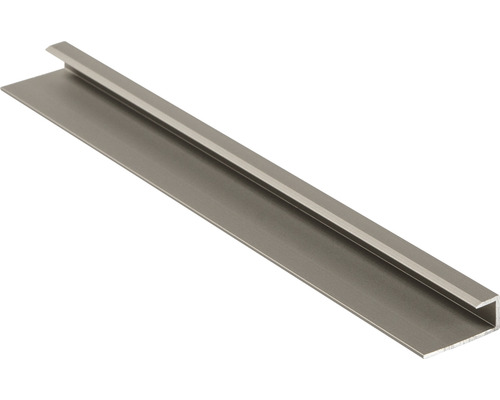 GROSFILLEX Startprofiel aluminium titanium 2600 mm
