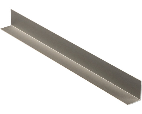 GROSFILLEX Afwerkprofiel aluminium titanium 12x14x2600 mm