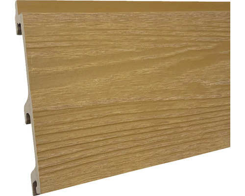 Kunststof gevelbekleding met houtstructuur