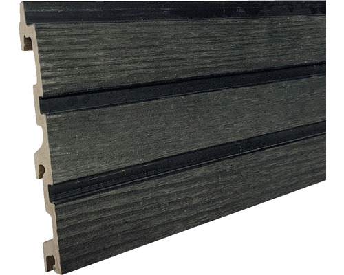 Tong- en groefplank met houtlook