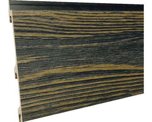 Plint met houten decor