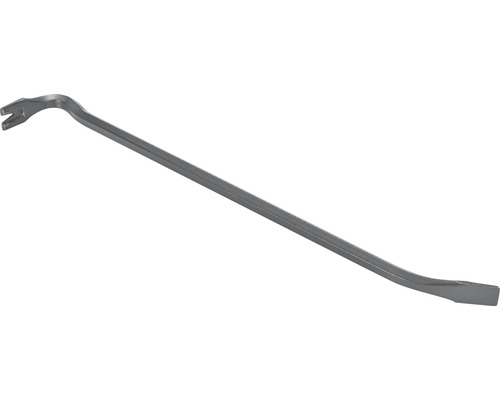 Breekijzer van staal met plat uiteinde en klauwkop