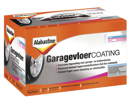 ALABASTINE Garagevloercoating grijs 3,5 l ALABASTINE Garagevloercoating grijs 3,5 l