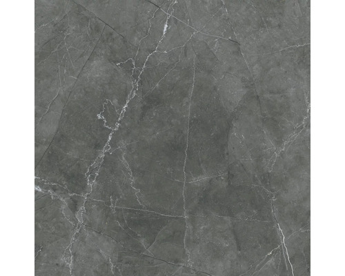 Grijze vloertegel met marmerlook