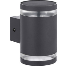 Grijze wandlamp voor buiten