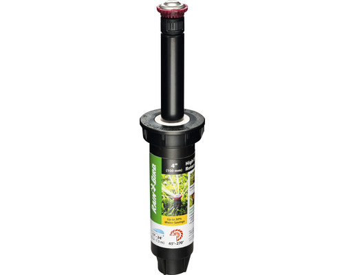 RAINBIRD Professionele Pop-up Sprinkler 1800 met R-VAN24 sproeier 1/2", bereik 5,2 - 7,3 m Rain Bird roterende sproeier van vier inch hoog voor gazon irrigatie