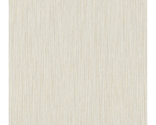A.S. CRÉATION Vliesbehang 38756-2 Atracttive 2 strepen crème Close-up van een behang met streepjesmotief