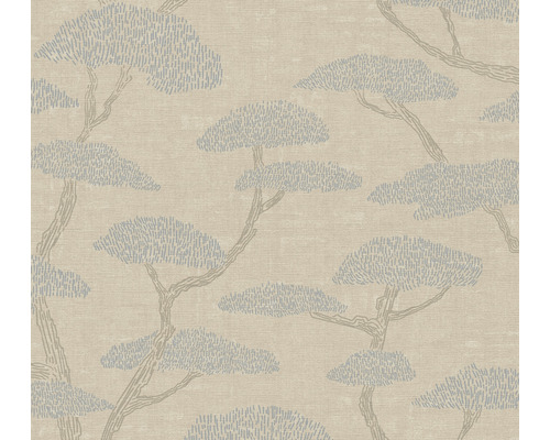 A.S. CRÉATION Vliesbehang 38741-1 Nara bomen beige Behang met boommotief