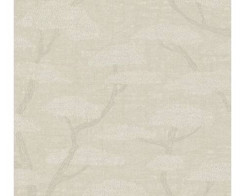 A.S. CRÉATION Vliesbehang 38741-4 Nara bomen beige Behang met boommotief