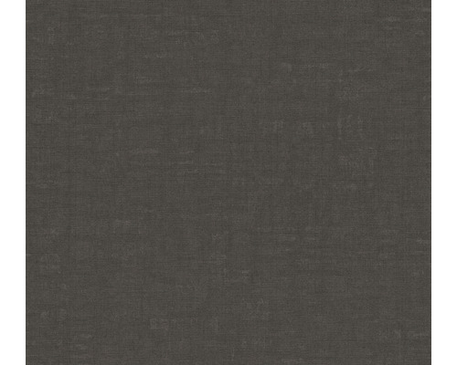 A.S. CRÉATION Vliesbehang 38745-3 Nara textieloptiek zwart Textielbehang met linnenstructuur