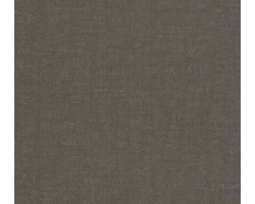 A.S. CRÉATION Vliesbehang 38745-4 Nara textieloptiek antraciet Textielbehang met fijne structuur