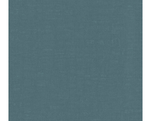 A.S. CRÉATION Vliesbehang 38745-9 Nara textieloptiek petrol Close-up van een stof