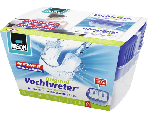 Bison vochtvreter-systeem voor het verminderen van vocht