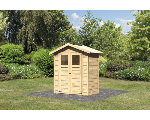KARIBU Tuinhuis Dahma 0 onbehandeld vurenhout 207 x 120 cm