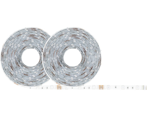 Twee LED-strips op rollen