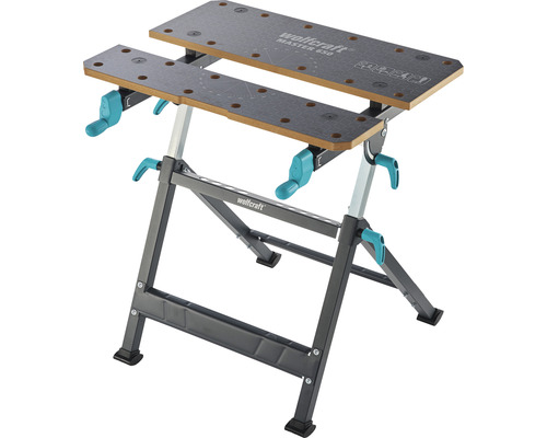 Wolfcraft Master 650 werkbank met stalen frame en spanbekken