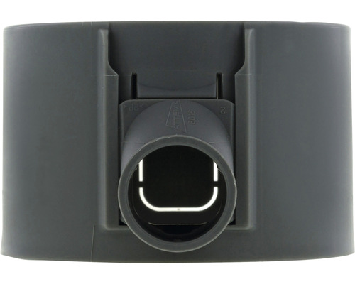 Grijs buisovergangsstuk van kunststof